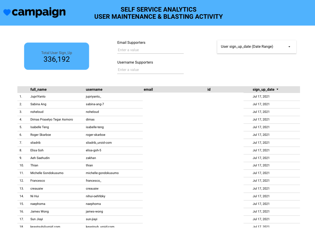 Fig. 4. Detail - Profile User.